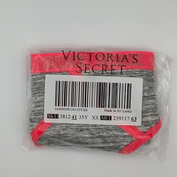 New Victoria’s Secret PINK Lurex Logo Hipster Panties - XSmall - Picture 2 of 2